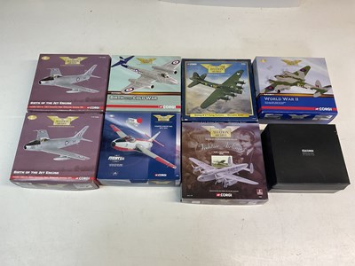 Lot 171 - CORGI AVIATION ARCHIVE; eight boxed models...
