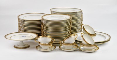 Lot 1372 - LIMOGES; a part dinner service, comprising...