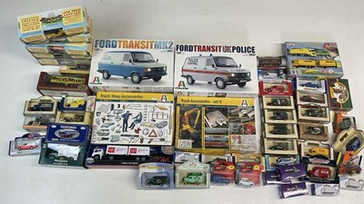 Lot 168 - A quantity of diecast model vehicles and...