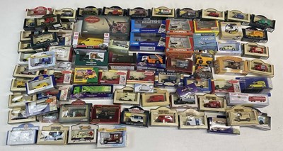 Lot 157 - A large amount of diecast model vehicles,...