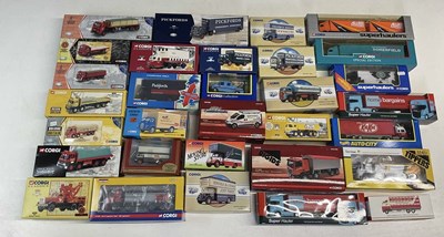 Lot 156 - CORGI; a quantity of boxed diecast LGV toys,...