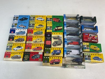 Lot 178 - VANGUARDS; a collection of boxed diecast model...