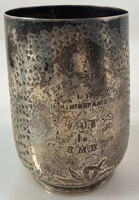 Lot 568 - HANDFORD & CREW, CALCUTTA; an Indian silver...