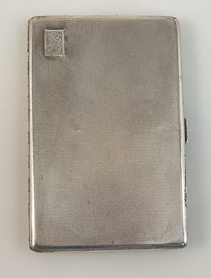 Lot 46 - ASPREY, LONDON; a George V hallmarked silver...