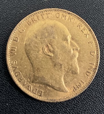 Lot 525 - An Edward VII full sovereign, 1907.