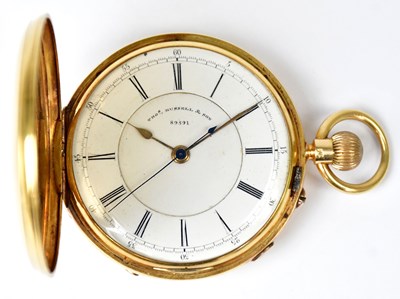 Lot 1127 - THOMAS RUSSELL & SON, LIVERPOOL; an 18ct...