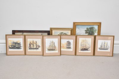 Lot 1458 - A 19th century engraving, Houses of Parliament...