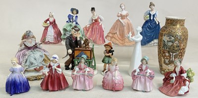 Lot 334 - ROYAL DOULTON; a collection of figures, to...