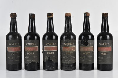 Lot 2441 - PORT; six bottles of Warre's 1958 Vintage Port...