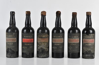 Lot 2442 - PORT; six bottles of Warre's 1958 Vintage Port...