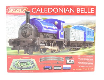 Lot 325 - HORNBY; a OO gauge train set, 'Caledonian...