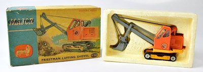 Lot 391 - CORGI; a boxed 1128 Priestman Luffing Shovel,...
