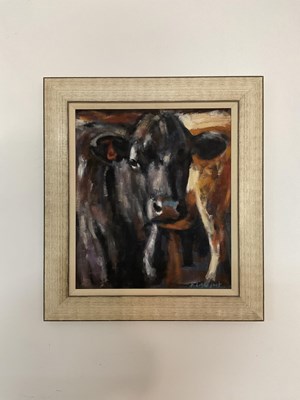 Lot 424 - KATHARINE LIGHTFOOT; oil on canvas, 'Daisy the...