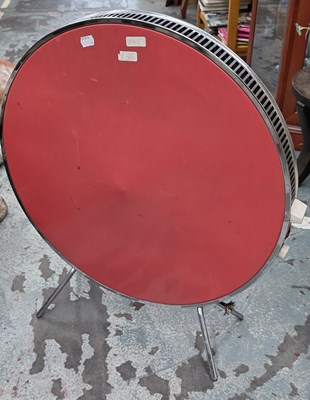 Lot 2 - SOFONO; a painted and chrome radiant heater,...