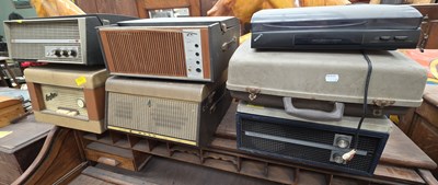 Lot 27 - Six vintage record players comprising Murphy,...