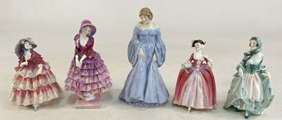 Lot 346 - ROYAL DOULTON; five figures, comprising...