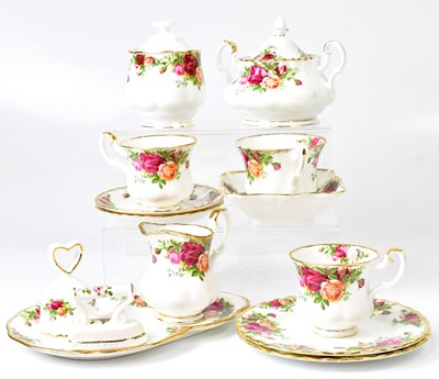 Lot 290 - ROYAL ALBERT; a quantity of 'Old Country Roses'...