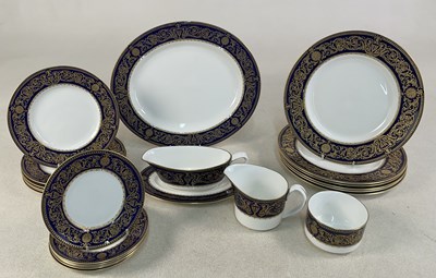 Lot 254 - ROYAL WORCESTER; a part dinner service in the '...