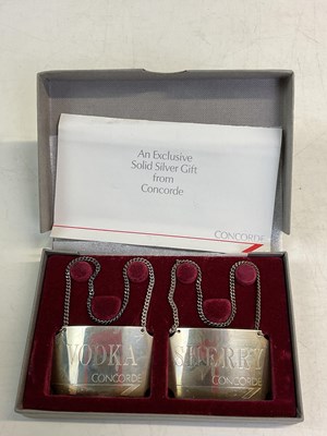 Lot 613 - BRITISH AIRWAYS; modern hallmarked silver...