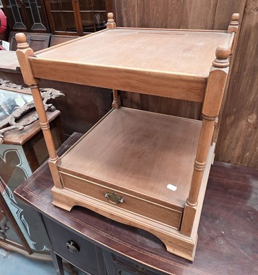 Lot 79 - A stripped mahogany occasional table, with...