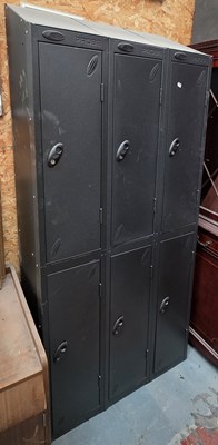 Lot 102 - PROGUE; a freestanding set of six AC Plus NE...