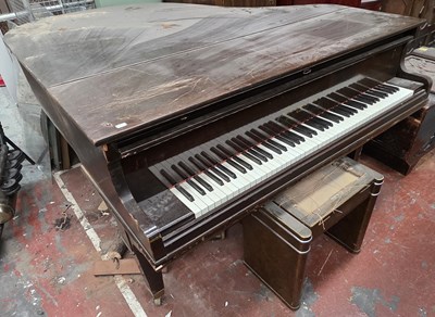 Lot 120 - JOHN BROADWOOD & SONS, LONDON; a boudoir baby...