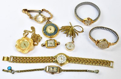 Lot 1167 - A small quantity of lady's watches to include...