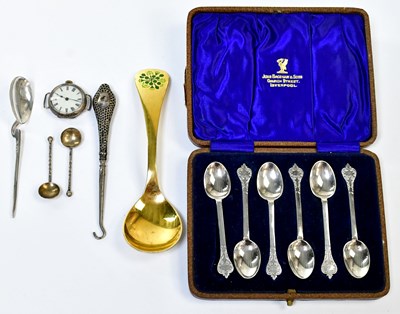 Lot 700 - A Georg Jensen gilded sterling silver annual...