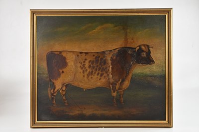 Lot 1531 - NAIVE SCHOOL; a 19th century oil on board, a...