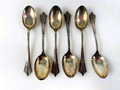 Lot 611 - ALEXANDER CLARK & CO LTD; a set of six George...