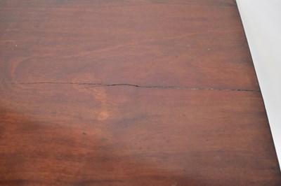 Lot 142 - A Victorian mahogany bow-front chest of two...