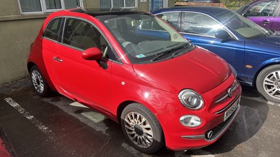 Lot 2135 - A Fiat 500 2016, registration MV66 LNN,...