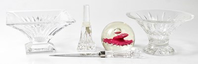 Lot 297 - A Caithness Sentinel red paperweight, in...