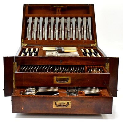Lot 751 - MAPPIN & WEBB; a substantial twelve-setting...
