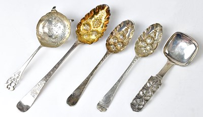 Lot 740 - CHARLES HOLLINSHED; a George III hallmarked...