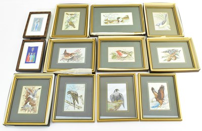 Lot 509 - J & J CASH LTD (CASH'S); seven boxed woven...