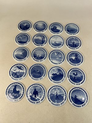 Lot 266 - BING & GRONDAHL; a collection of twenty...