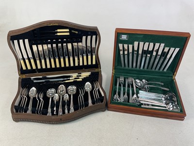 Lot 744 - VINER'S OF SHEFFIELD; a canteen of cutlery,...