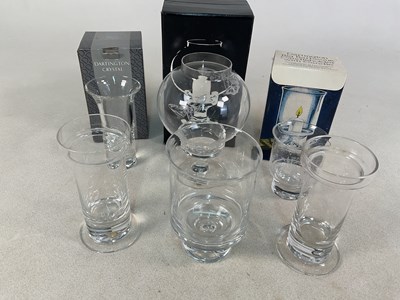 Lot 376 - DARTINGTON; three boxed candleholders,...
