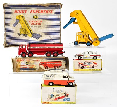 Lot 382 - DINKY TOYS; four vintage boxed vehicles...