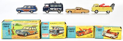 Lot 393 - CORGI TOYS; four diecast vehicles comprising a...