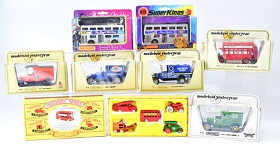 Lot 385 - MATCHBOX; a quantity of boxed diecast model...
