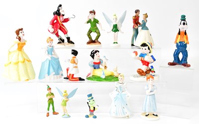 Lot 247 - A collection of porcelain Walt Disney...