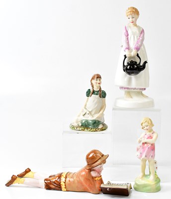Lot 235 - ROYAL DOULTON; a 'He Loves Me', figure, HN2044,...