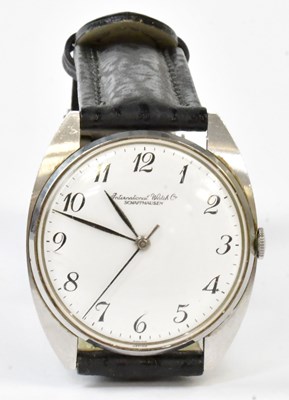 Lot 1134 - IWC: a circa 1960s gentlemen’s stainless-steel...