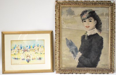 Lot 570 - J. BRAHAM (20th century), AFTER EISENDECK; oil...