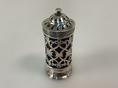 Lot 615 - R, J & J WILLIAMS; a Victorian pepperette with...