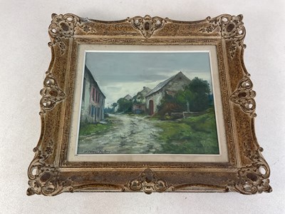 Lot 404 - MONIQUE DECLERCQ (Dutch, 1945-1999); oil on...