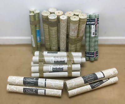 Lot 130 - A quantity of 1970s wallpaper, to include...