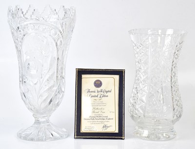 Lot 302 - THOMAS WEBB; a limited edition crystal...